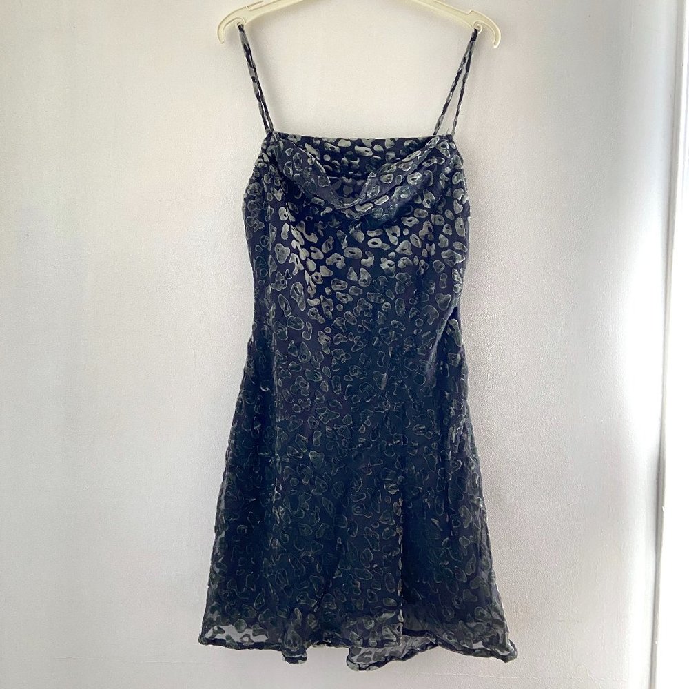 Animal print dress